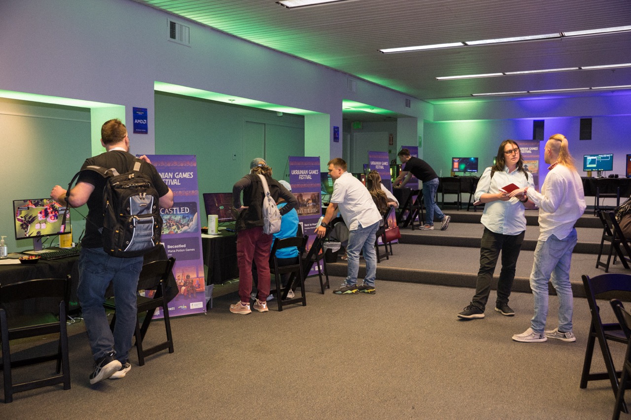 Photo from Ukrainian Games Festival in San Francisco 2026